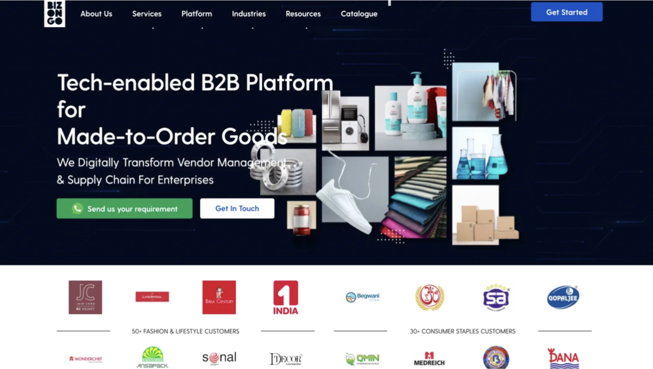 the tech - enabled b2b platform for made - to - order goods