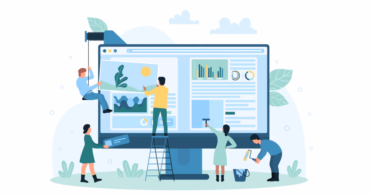 Clarity emerging from complexity in website design