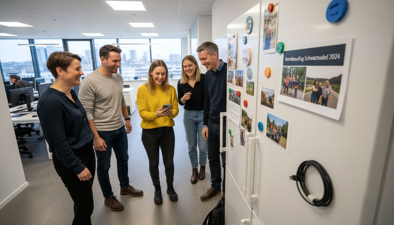 Ein aktives Miteinander im Team trägt entscheidend dazu bei, die digitale Arbeitgebermarke im Büro zu stärken.