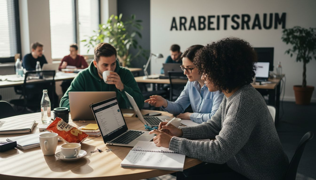 Das Recruiting-Team tauscht sich offen über neue Strategien aus.