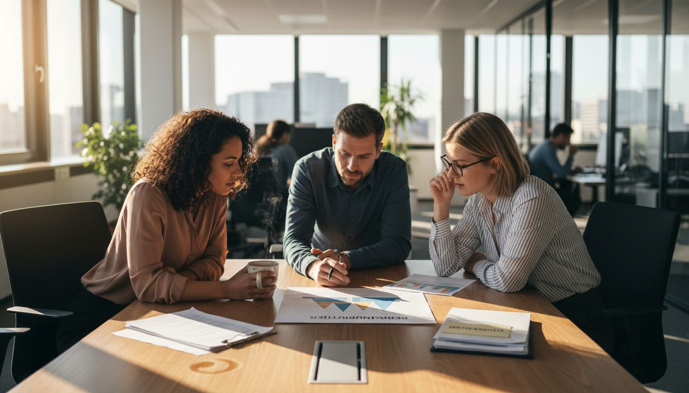 Das HR-Team analysiert die einzelnen Phasen des Recruiting-Prozesses anhand einer Funnel-Grafik.
