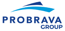 Logo of Probrava, nautical company
