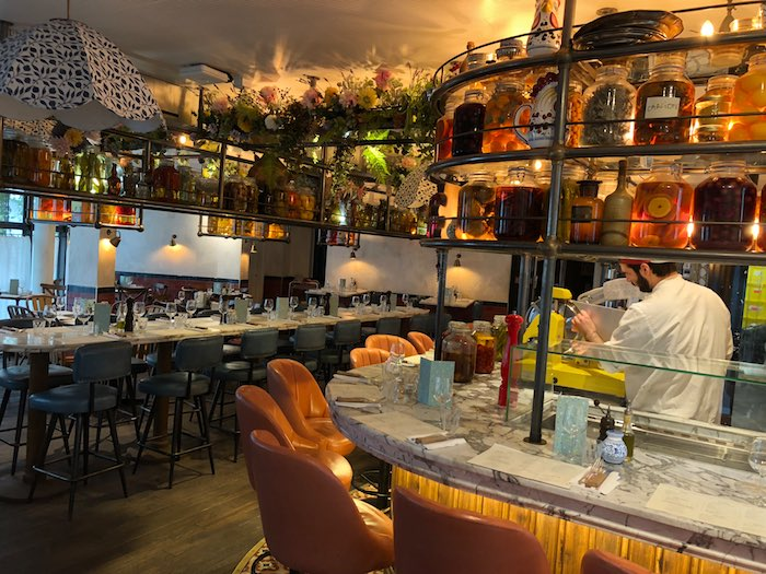 Inside of the Pink Mamma restaurant | MyTraffic Analysis