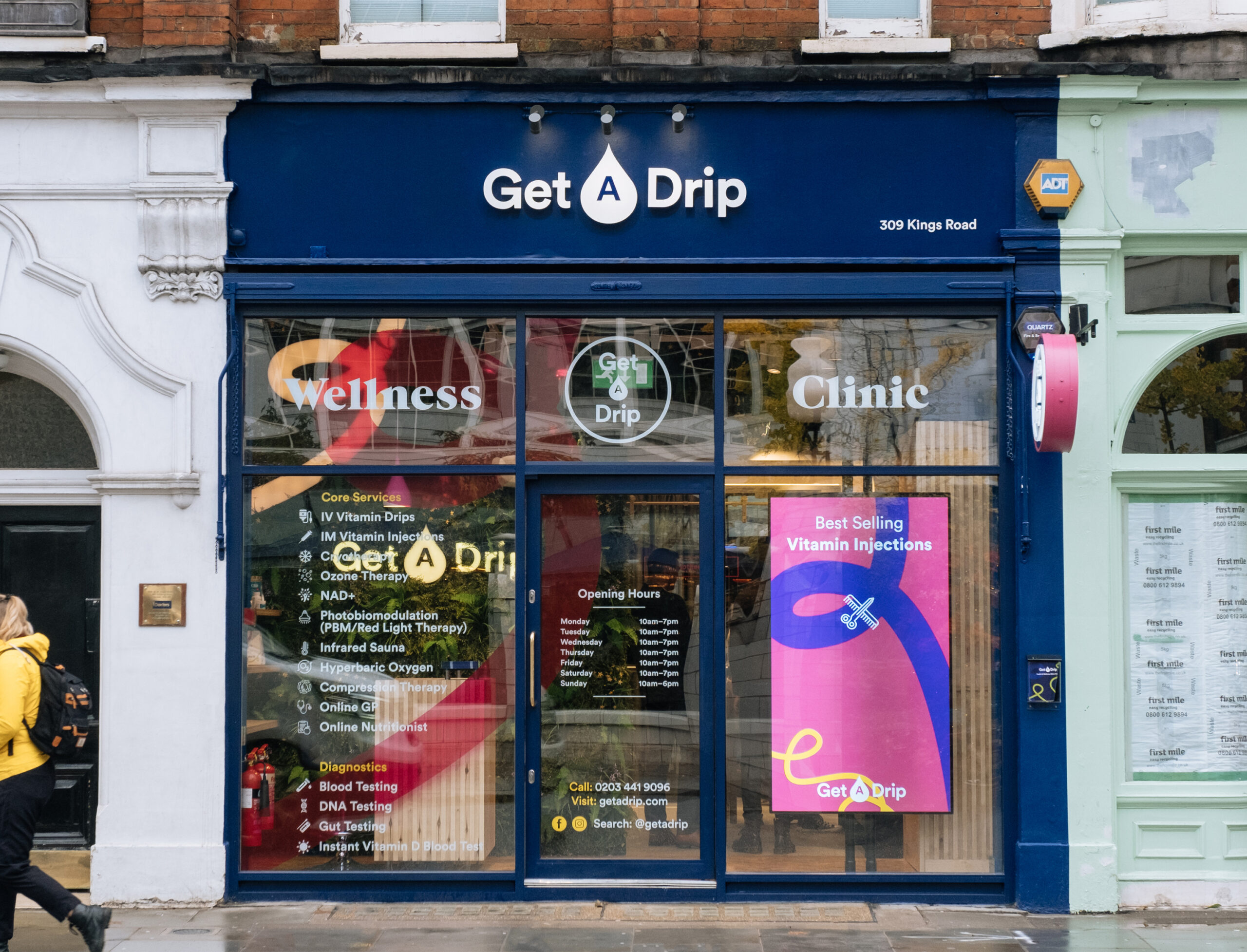 Get a Drip location in the UK - MyTraffic