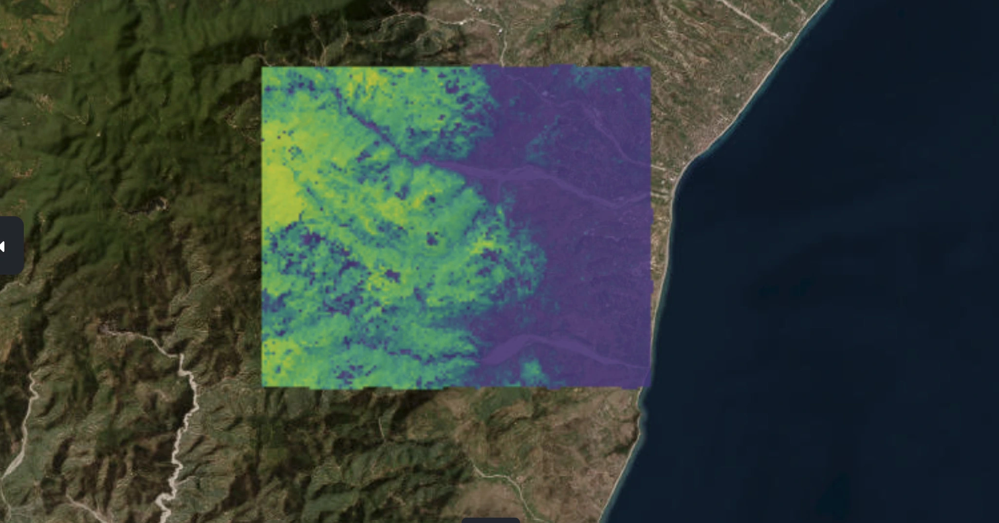 Latitudo 40's Carbon Storage Layer applied to Aspromonte