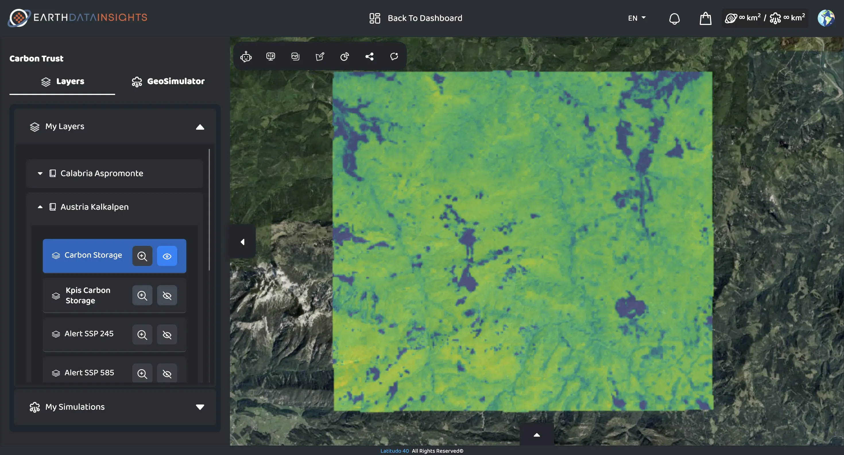 EarthDataInsights Dashboard