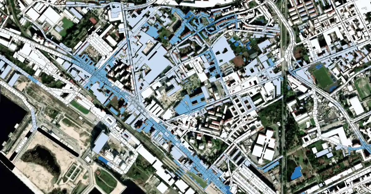 Latitudo 40's flooding risk assessment layer applied to stranded assets