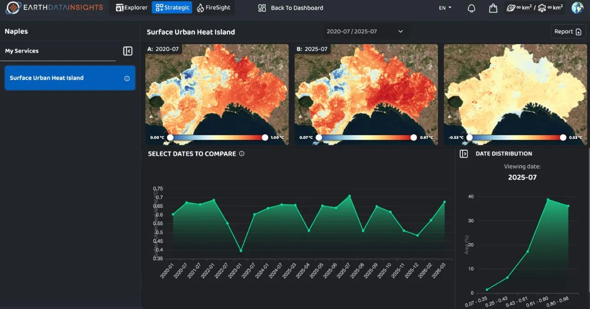 EarthDataInsights's Strategic View Feature