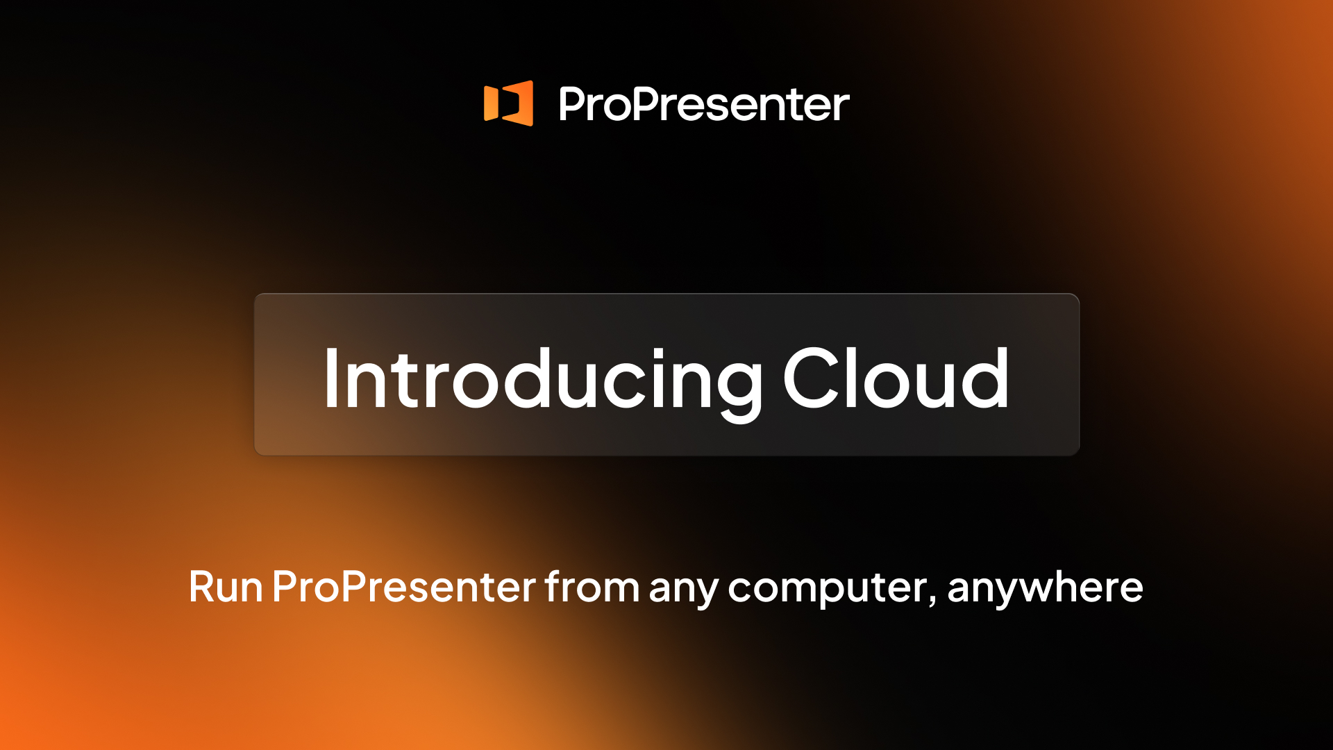 Introducing Cloud