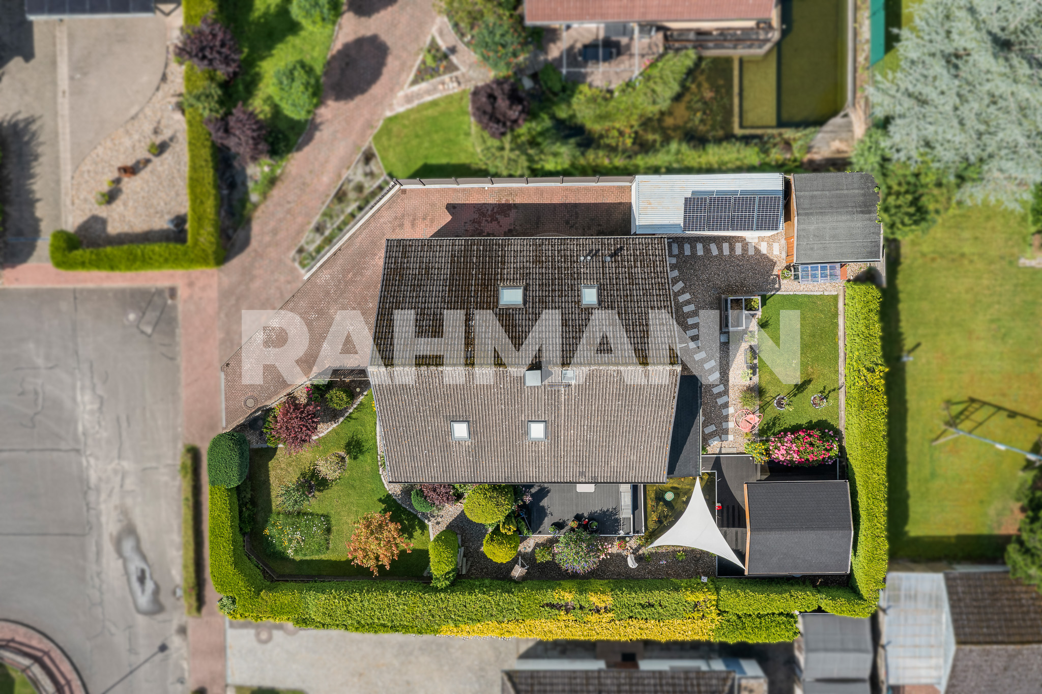 RAHMANN-Zuhause-Vogelpespektive