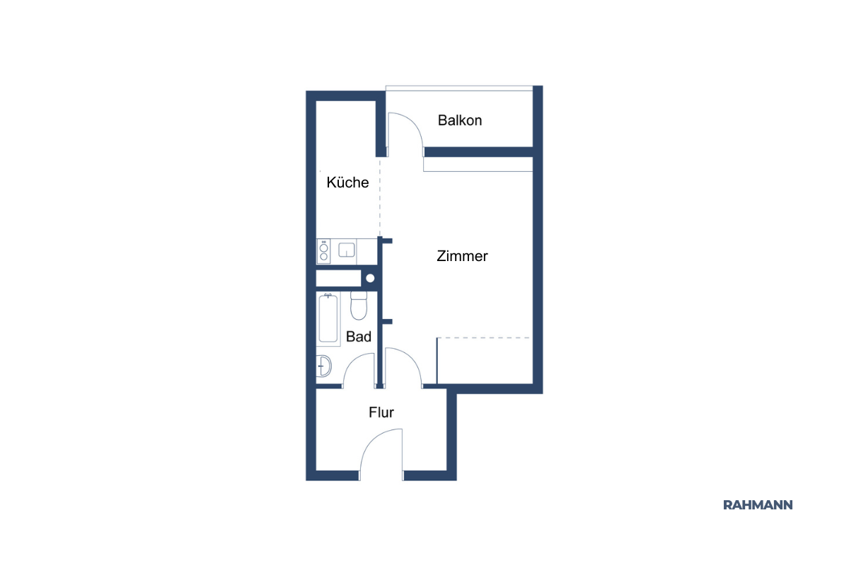 RAHMANN-Studio-Grundriss