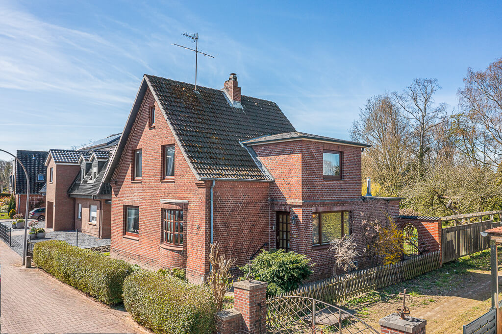 RAHMANN-Projekt Backstein-Hausansicht