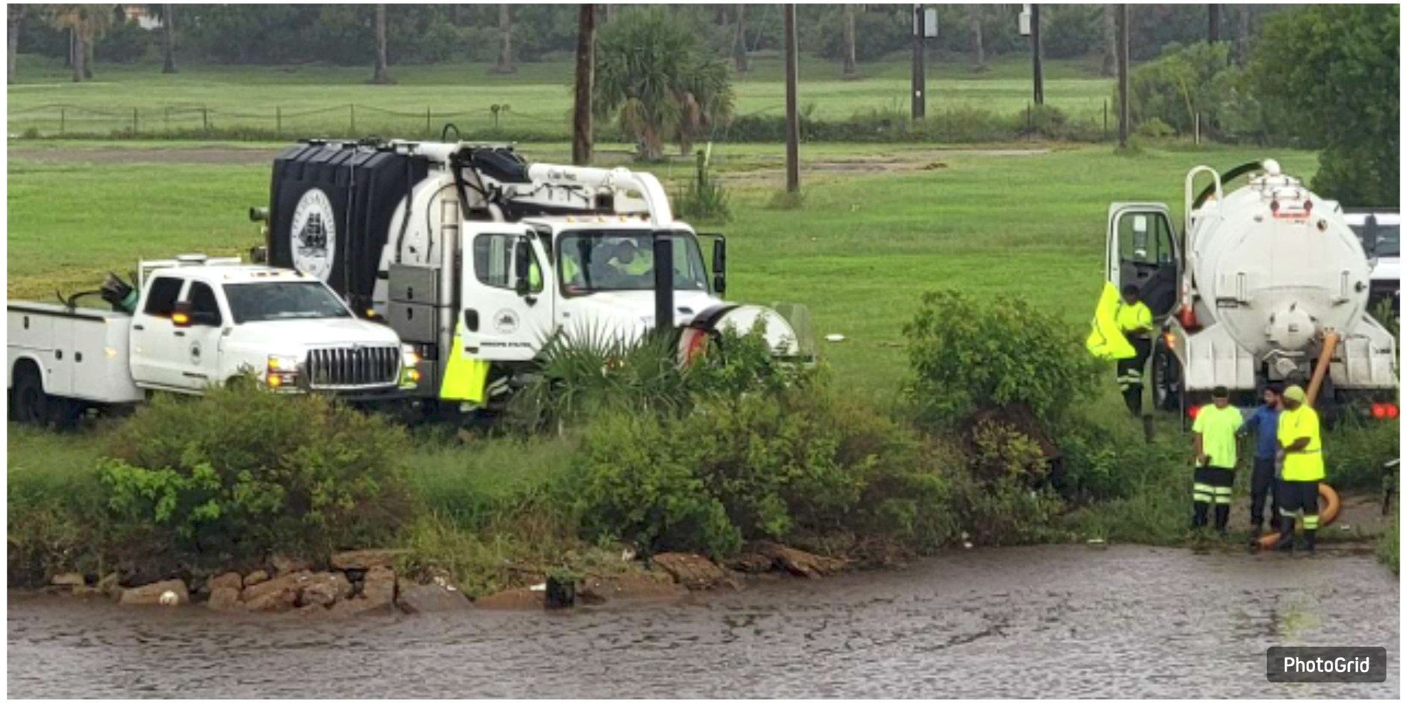 Labor Day Crowds, Rain Blamed for Galveston Sewage Spill Near Moody Gardens