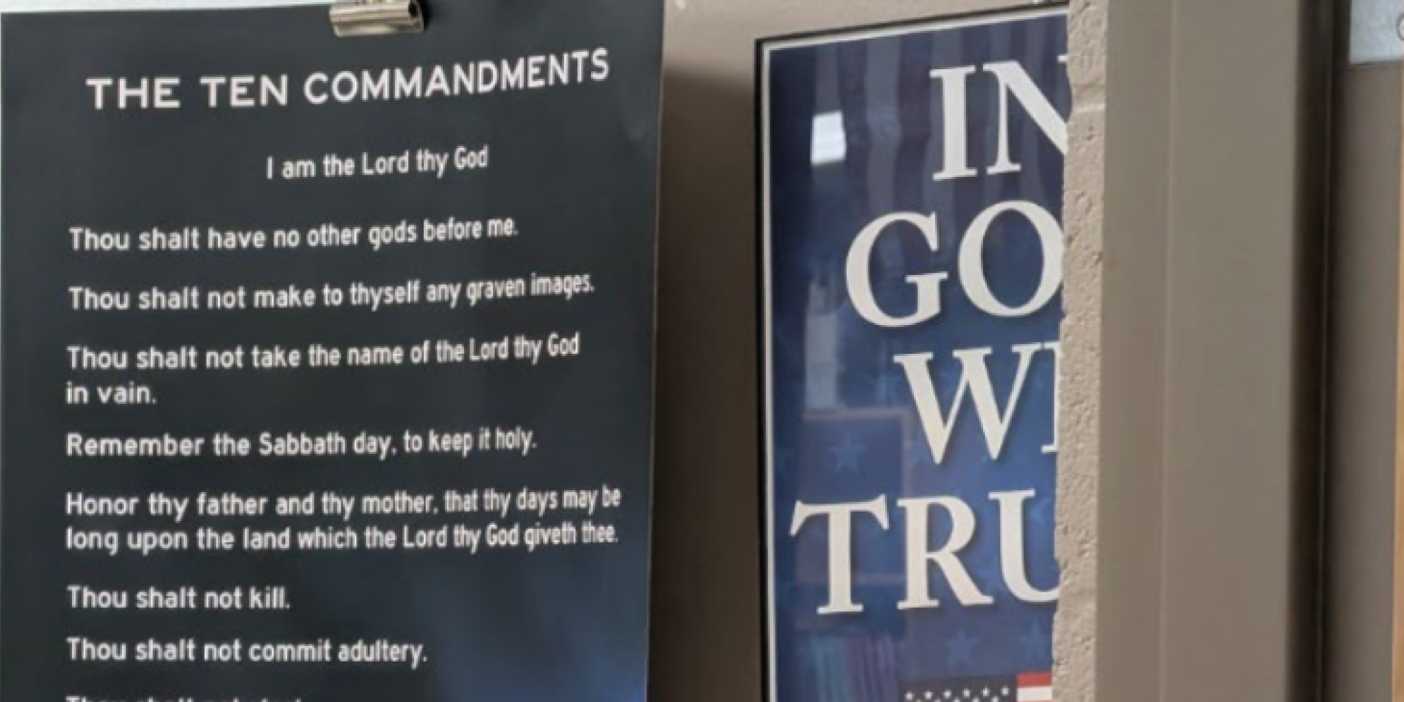 Federal Judge Orders Removal of Ten Commandments Displays; Galveston ISD Maintains Classroom Ban