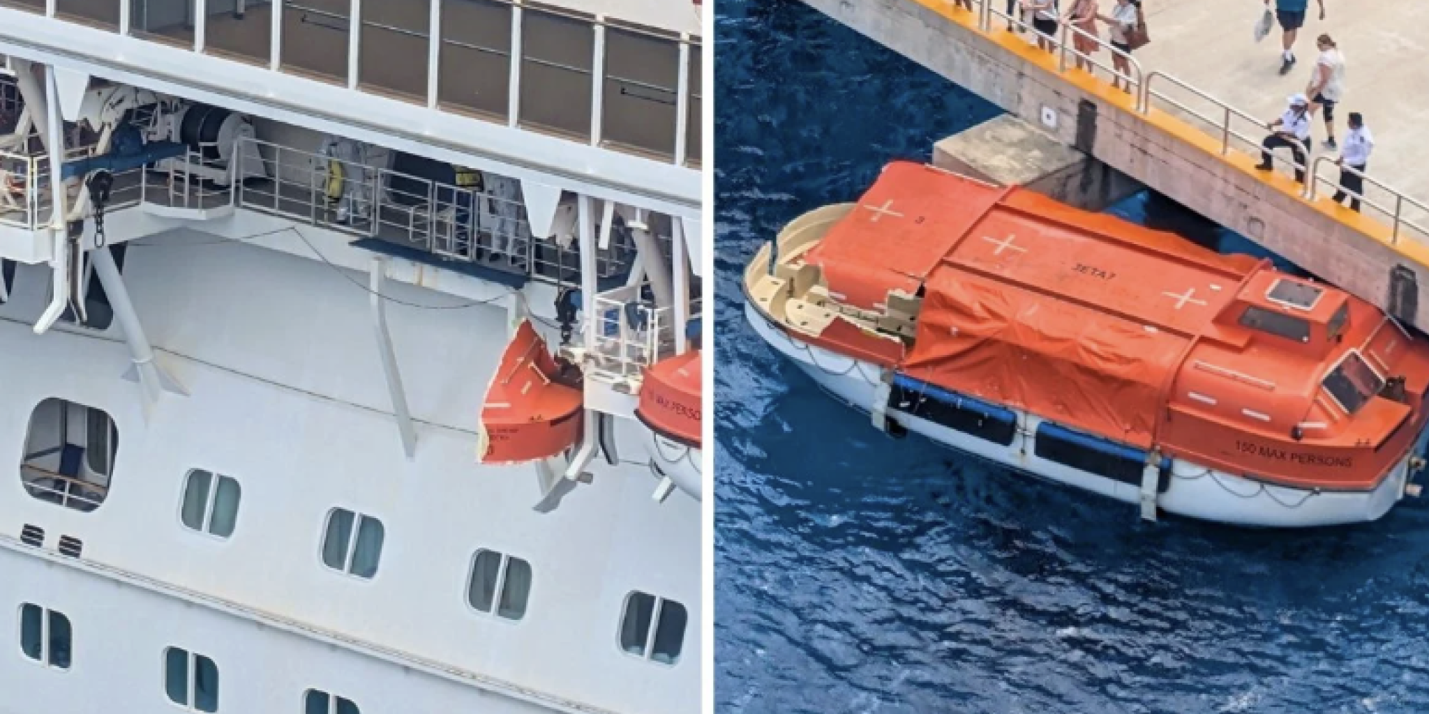 Carnival Dream Lifeboat Falls Into Water in Cozumel; No Injuries Reported