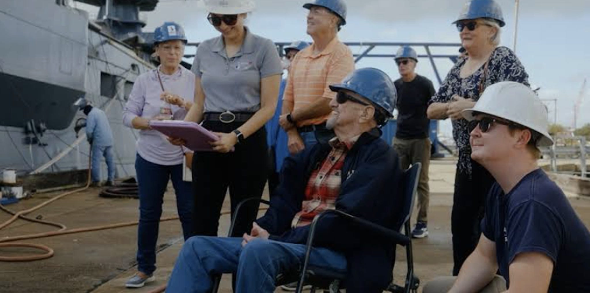 One of USS Texas’s Last Crew Members Marks 101st Birthday Aboard Restoring Ship