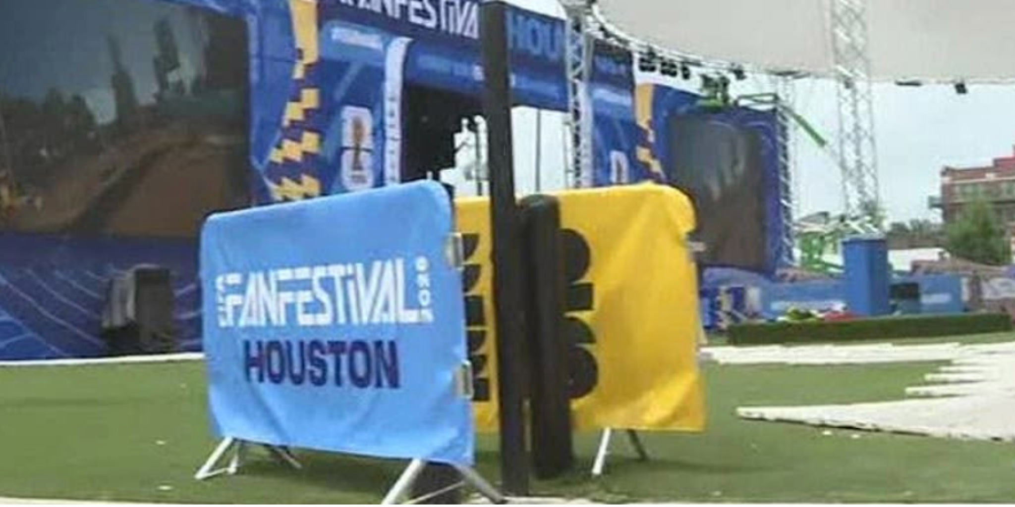 Rain forces closure of Houston FIFA Fan Festival