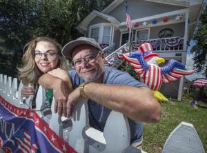 Galveston Island Residents Mark America's 250th With Patriotic Home Displays