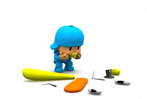 Pocoyo's first draft 