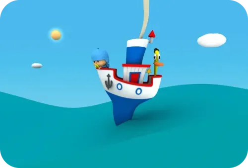 Pocoyo's first draft