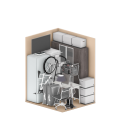 Maquette 3D du box S