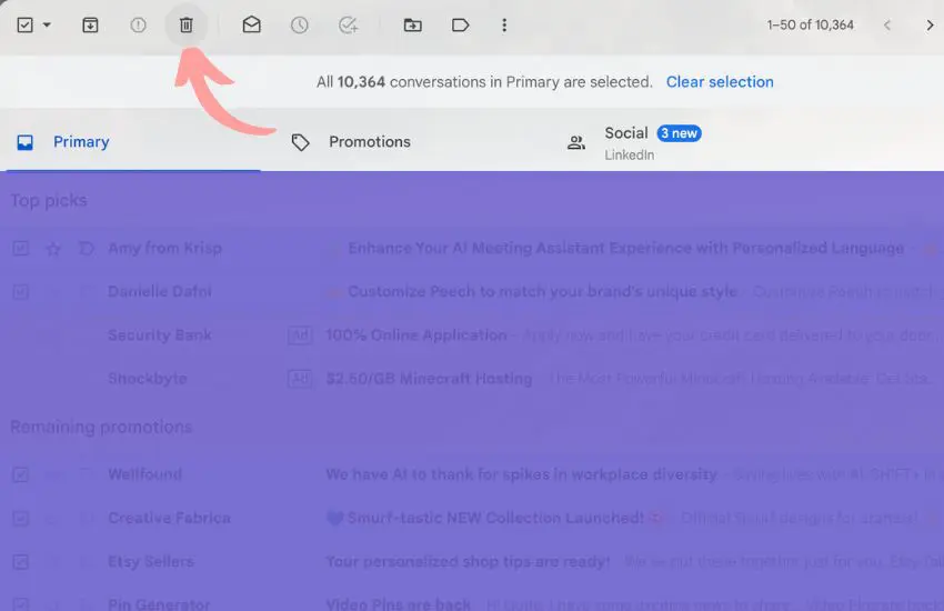 How to block emails on Gmail