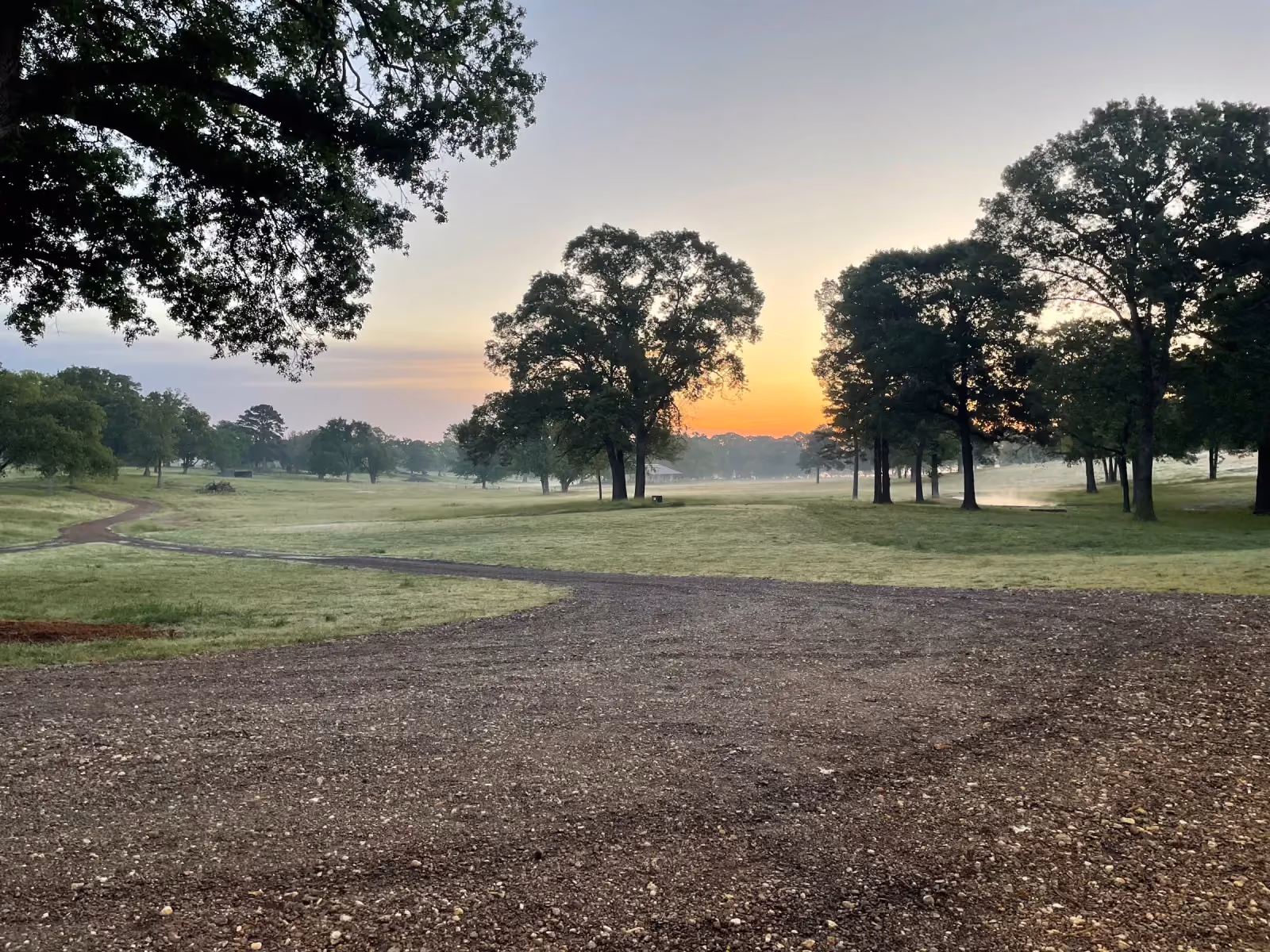 A scenic view of the property