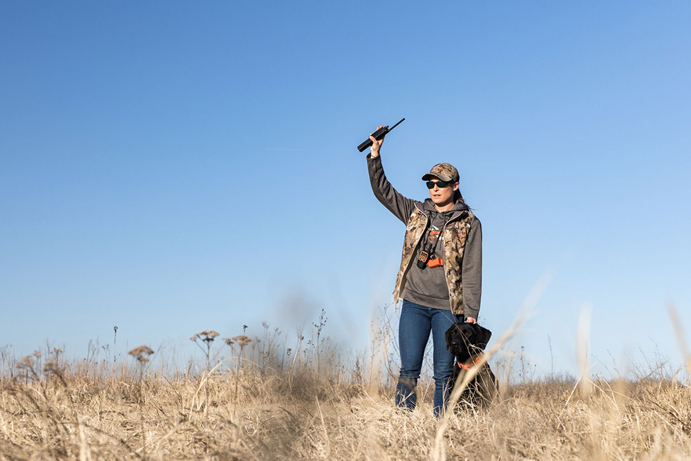 trainer doing dog obedience in dallas