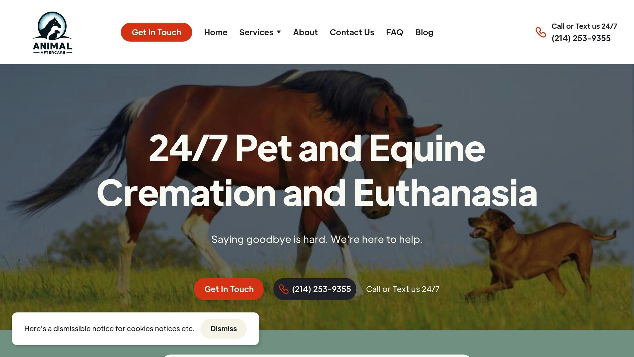 Animal Aftercare