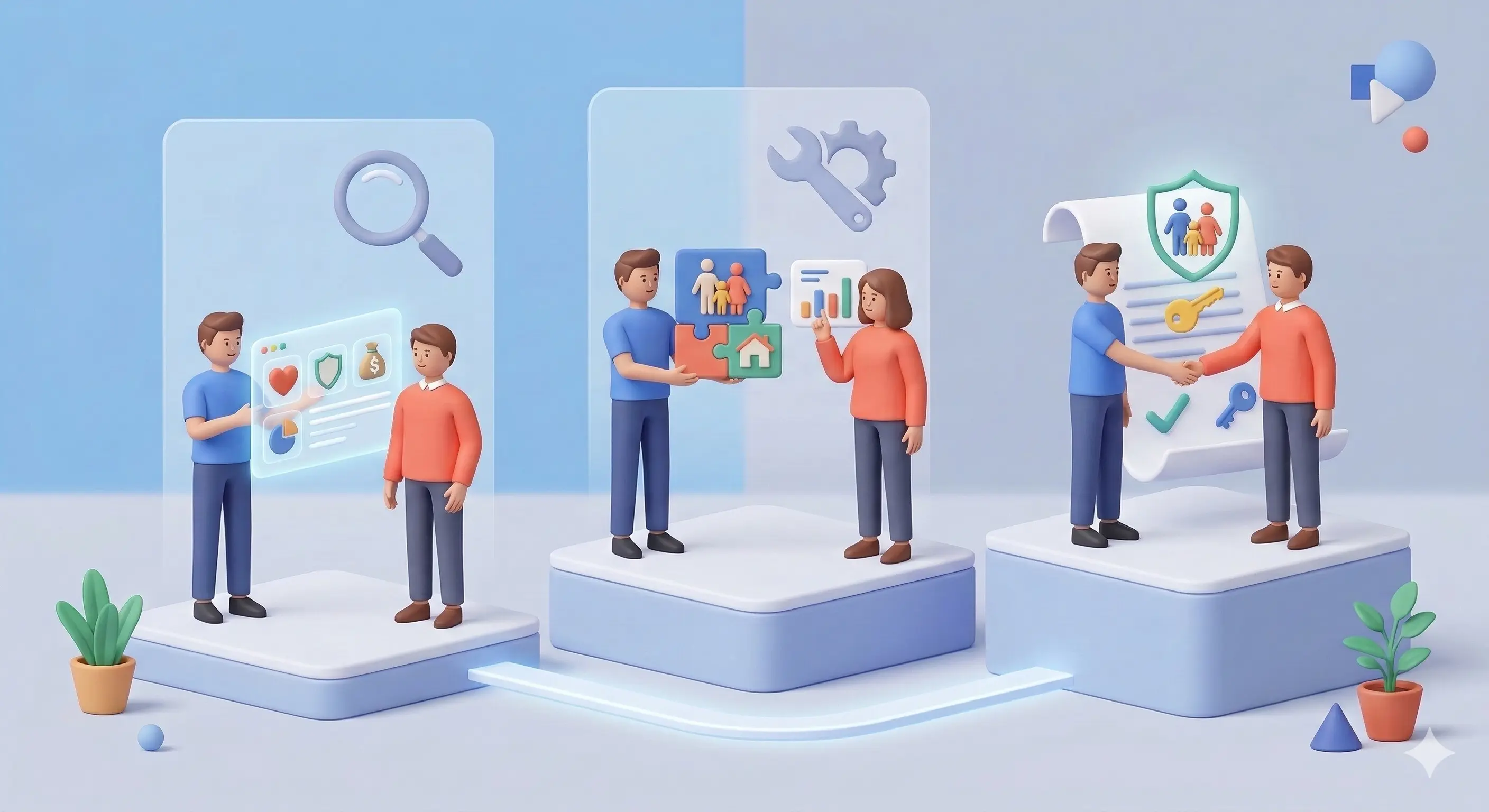 ¿Cómo vender seguros de vida?: método de 3 etapas