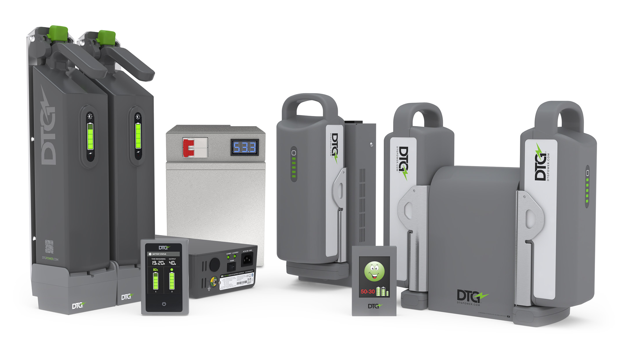 DTG's Lithium Iron Phoshpate MPower Batteries