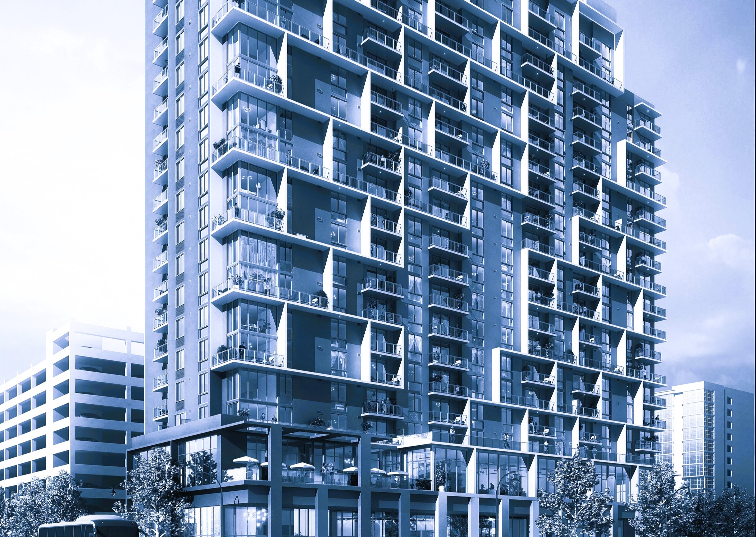 A photo of the Coral Gables Building, Core at Link.