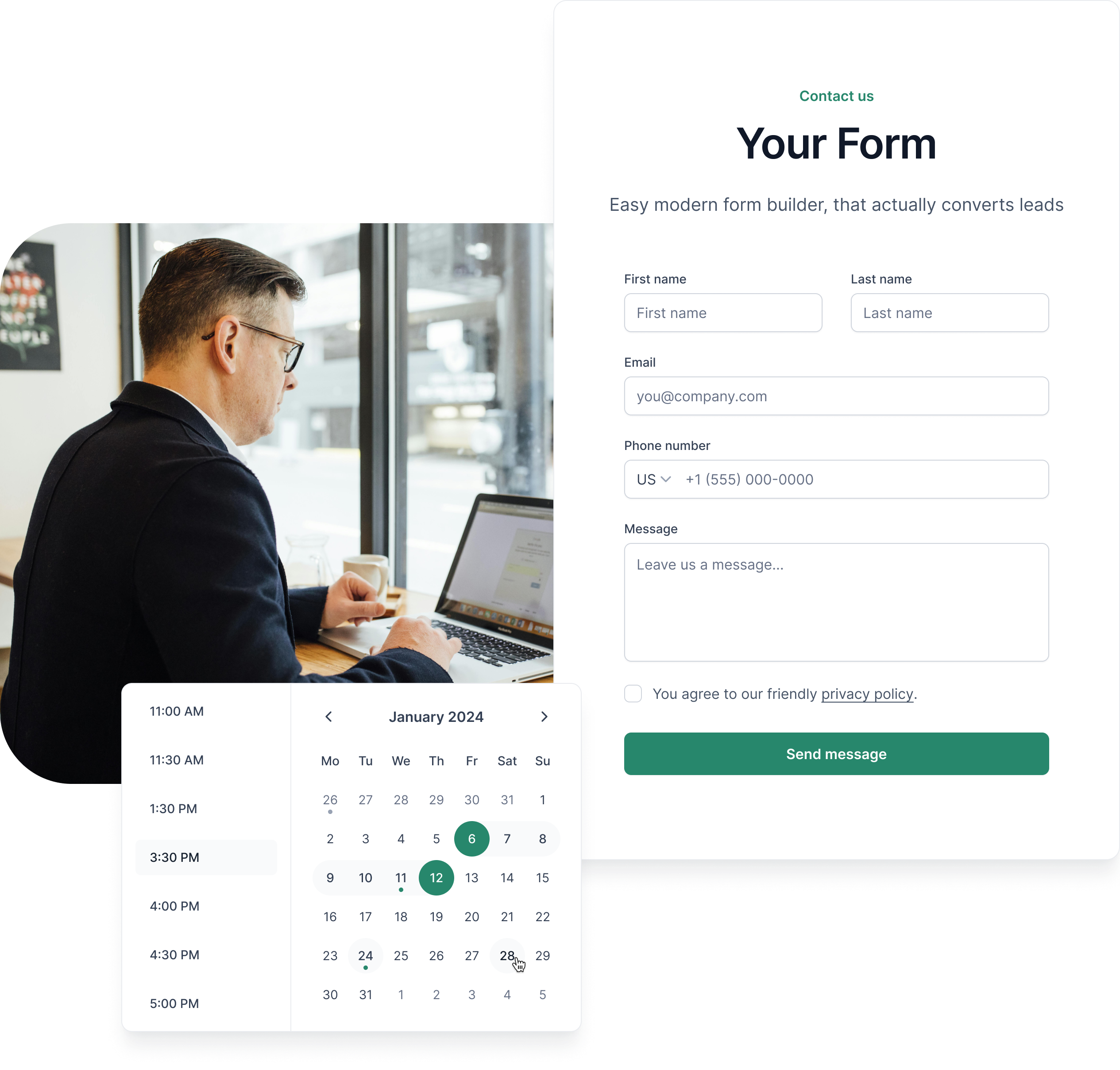 Dashboard mockup