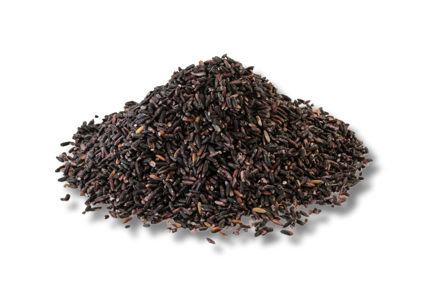 1. Black rice for low GI