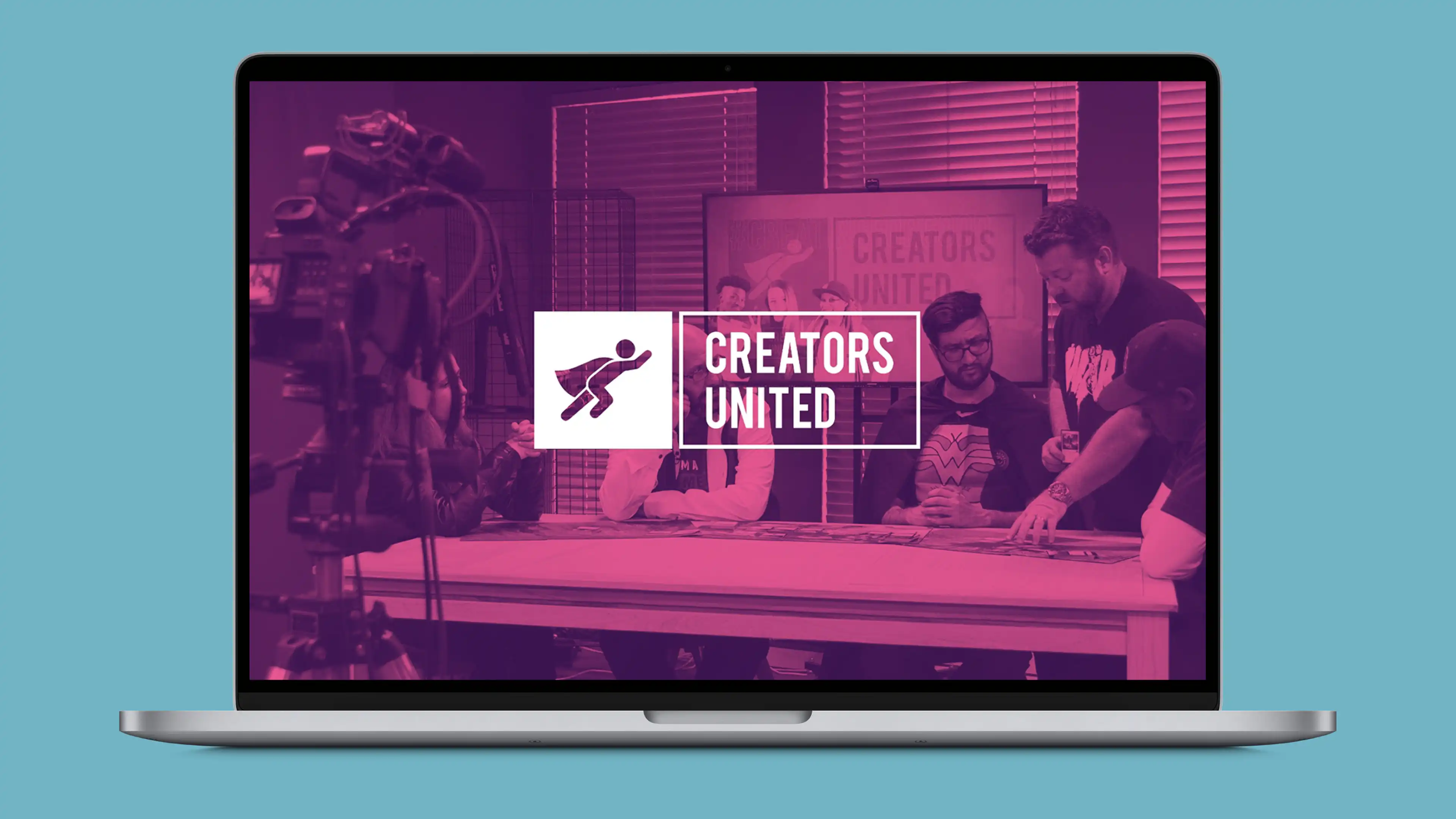 A cover image for the Creators United brand.