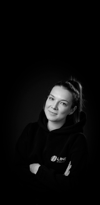 Nelly Stafenet Режиссёр компании Лайн Продакшин, дочерней компании Медиа шоу групп