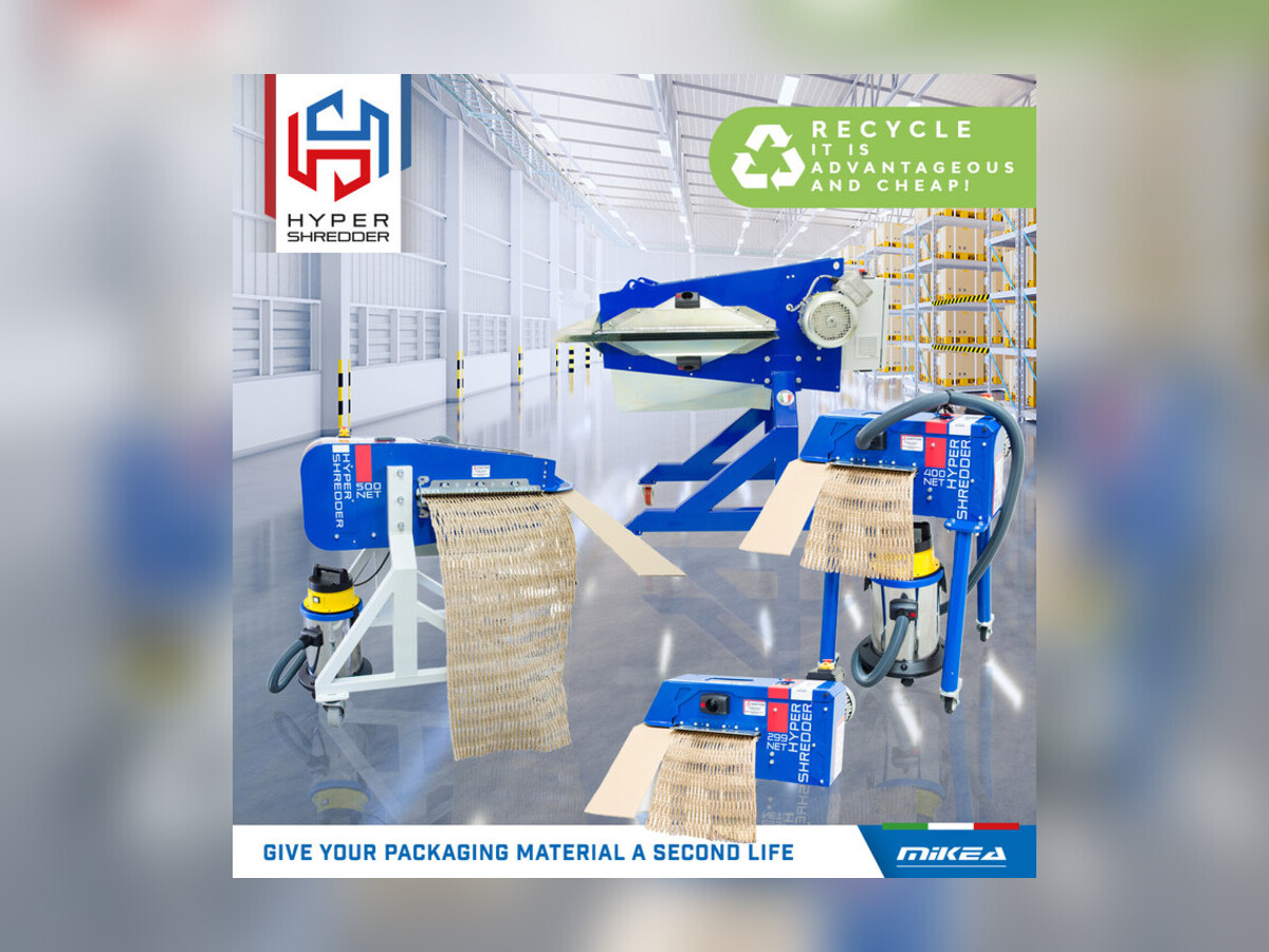 Hyper-Shredder cardboard shredder range