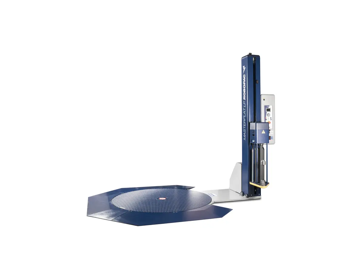 Masterplat Plus LP thin-turntable pallet wrapping system