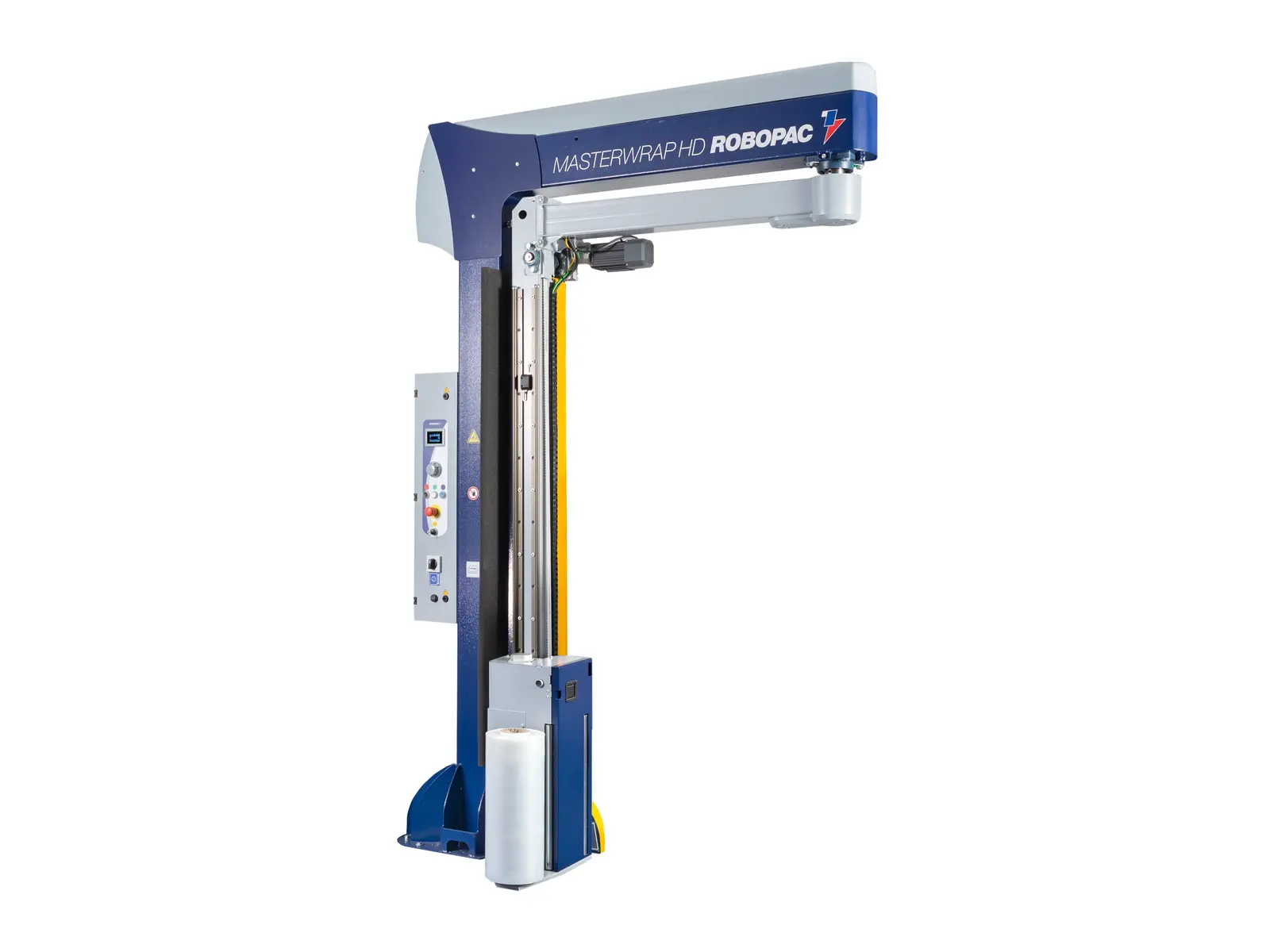 Robopac Masterwrap HD Plus XL rotary-arm pallet wrapper