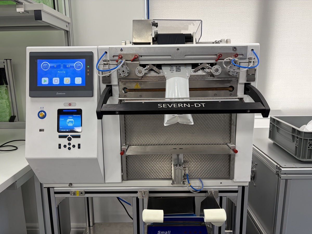 SEVERN-DT tabletop automatic bagging machine