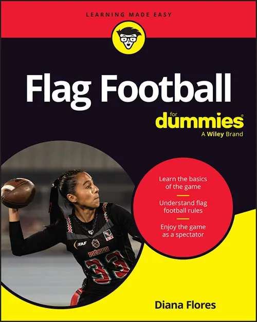 Flag Football For Dummies book cover