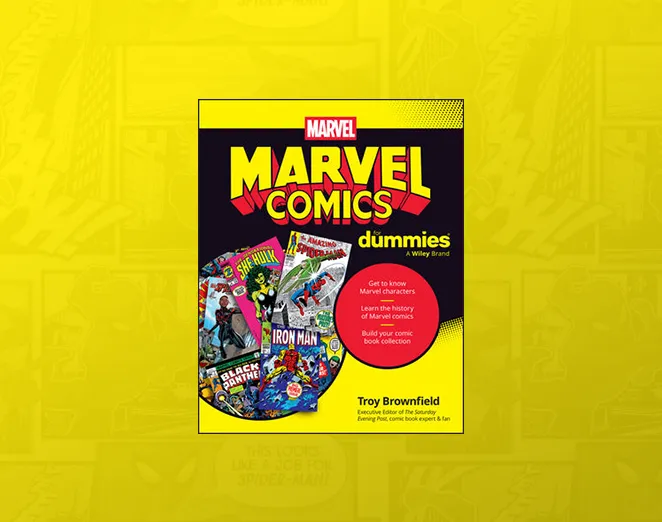 Marvel Comics For Dummies book cover