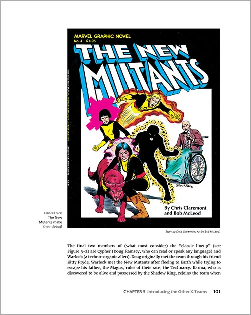 sample page of X-Men For Dummies