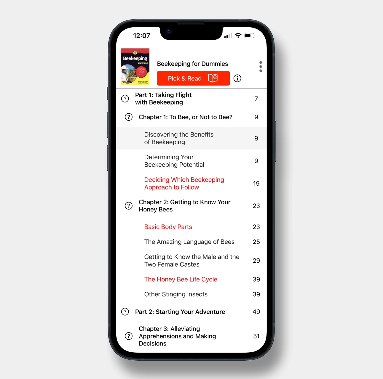 pick and read mockup