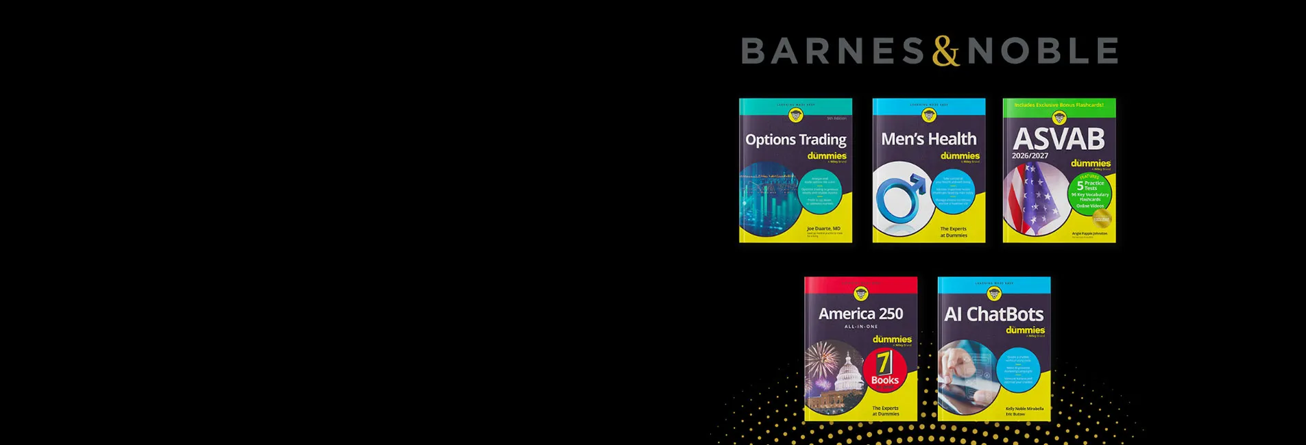 a selection of For Dummies books that are on sale for 30% now at Barnes & Noble