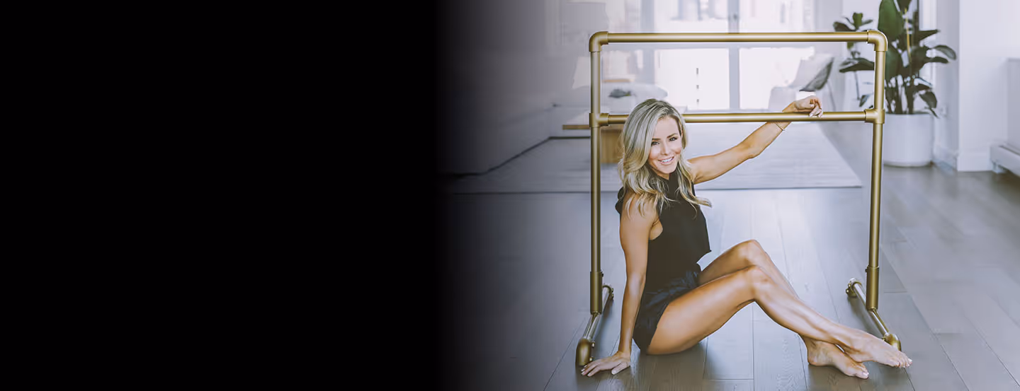 Andrea Rogers,  international fitness founder of Xtend Barre and author of Barre Workouts For Dummies