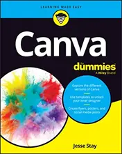 Canva For Dummies book cover