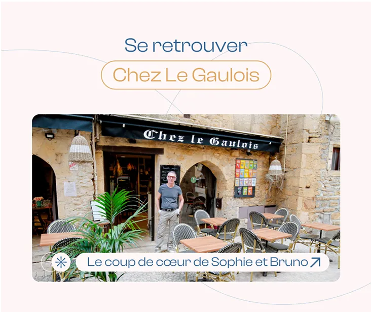 Post réseaux sociaux pour la campagne d'attractivité de la Communauté de Communes de Sarlat Périgord Noir