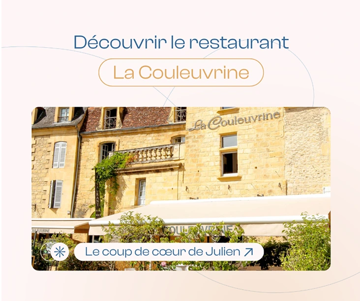 Post réseaux sociaux pour la campagne d'attractivité de la Communauté de Communes de Sarlat Périgord Noir