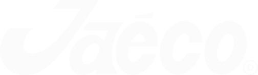 Jaéco brand logo in stylized font with a registered trademark symbol.
